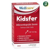 Wellcare Kidsfer Mikroenkapsüle Demir 30 Ml Damla 2 'Li Paket