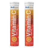 Wellcare Vitamin C Selenyum 2x15 Efervesan Tablet