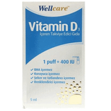 Wellcare Vitamin D3 400 IU 5 ml Sprey