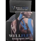 Wellflex Agrı Bandı 5 cm×5m (Kinesiotape) - Açık Mavi - 00
