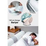 Wellgro 140 Cm Sünger Yatak Bariyeri, Çocuk Yatak Kenar Korkuluğu