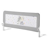 Wellgro 150 65 Cm Gri Desenli Yatak Bariyeri, Yatak Korkuluğu