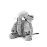 Wellgro Büyük Boy Peluş Fil Uyku & Oyun Arkadaşı 65 Cm - Gri