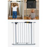 Wellgro Çocuk Güvenlik Kapısı Merdiven Korkuluğu 75-80 cm arası için uygun - Gri