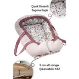 Wellgro Flower Babynest Bebek Yatağı Anne Yanı Bebek Yatağı