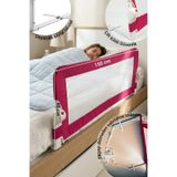 Wellgro Littles 150*48 Cm Pembe Yatak Bariyeri, Çocuk Yatak Korkuluğu