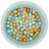 WellGro Mint / Şeffaf / Gold Top Havuzu