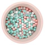 WellGro Pembe / Beyaz / Şeffaf / Mint Jumbo Top Havuzu