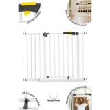 Wellgro Pro 95-100 cm Çocuk Güvenlik Kapısı, Merdiven Kapısı ve Korkuluk, Beyaz - Yok