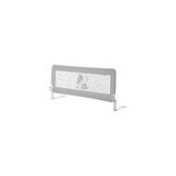 WellGro Wellgro 150*65 cm Gri Renk Yatak Bariyeri, Yatak Korkuluğu - Gri - Beyaz
