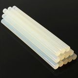 WellHise Sıcak Silikon Çubuğu 11mm x 22cm – 10'lu Paket (Beyaz) Çubuk Silikon