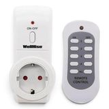 Wellhise Yk02-gr-1+1 Tekli Uzaktan Kumandalı Priz 1+1 3680w