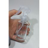 wellLine ( 1 Adet) Cam Yeniden Doldurulabilir kilitli Sprey Kolonya Parfüm Şişesi 50 Ml - Boş Şişe