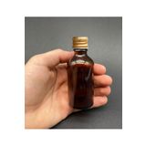 wellLine 10 Adet 50ml Küçük Gold Kapak Oda Kokusu Şişesi 10x50ml amber renk