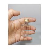 Wellline 100 Adet Boş Gold Kapaklı Kolonya Şişesi Doldurulabilir Cep Plastik Parfüm Şişesi 30 Ml 86974317546587