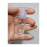 Wellline 100 Adet Boş Şişe Fliptop Şeffaf Kapaklı Kolonya Şişesi Doldurulabilir Cep Cam Parfüm Şişesi 10 Ml 8697431793264