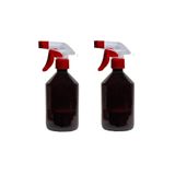 Wellline 2'Li Amber Pet Plastik Köpük Sabun Yapıcı Bulaşık,Banyo Deterjanı Şişesi Sabunluk 500Ml 8697431708125
