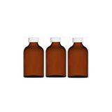 Wellline 3 Adet Cam Kavanoz Oda Kokusu Şişesi Küçük Vazo Kapaklı 3X100Ml 8697431704984