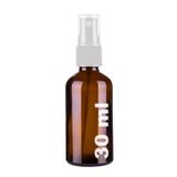wellLine 30 Ml Amber Sprey Kapaklı Fısfıs Kolonya Dezenfektan Parfüm Cam Şişe 1 Adet