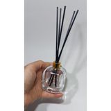 Wellline 50 Adet Boş Kare Şişe Esas Bambu Çubuklu Oda Kokusu Için 100 Ml Bambu Çubuklu 250 Adet Çubuk 8697431752589