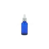 wellLine Damlalıklı Mavi Cam Şişe Gümüş Başlıklı 30ml 10 Adet, 275df25df