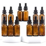 Wellline Kehribar Cam Damlalıklı Şişe 30ML, Cam Damlalıklı Ile, Esansiyel Yağlar, Aromaterapi