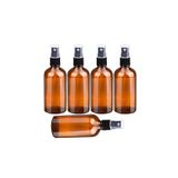 Wellline Petçi Cam Salih 100Ml Amber Cam Sprey Şişesi Boş Ince Sis Cam Şişeler Uçucu Yağlar Için,- 5'Li Paket 86974317497685