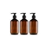 Wellline Sıvı Sabun Bulaşık Deterjanı Çamaşır Suyu Ve Banyo Için Plastik Amber Şişe 500Ml 869743170425