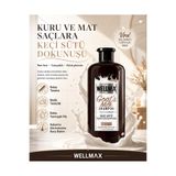Wellmax Hızlı Uzama Etklili Keçi Sütlü Saç&saç Derisi Bakım&nemlendirme Şampuanı 500ml