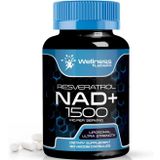 Wellnees Labs NAD + Resveratrol 1500 mg 90 Kapsül