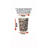 wellpack Karton Bardak 7 Oz Vendıng 50 Adet Sıcak Ve Soguk Icıme Uygun Wellcup