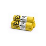 WELLPLAST 80*110 TEHLİKELİ ATIK SARI JUMBO BOY ÇÖP POŞETİ 10 RULO