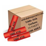 Wellplast Tıbbi Atık Çöp Poşeti 10 Rulo - 80 x 110 cm