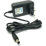 Wellpower DC 3V 1AMPER Adaptör 5.5x2.5mm Jak Fişli Siyah Renk CE Belgeli Özelliklerle
