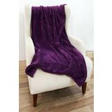 Wellsoft Battaniye Mor Televizyon Battaniyesi Peluş Polar Battaniye Tek Kişilik 170*230