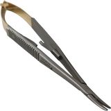 Wellson Mikro Portegu 14 cm Eğri Tc (Altın Sap)