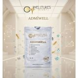 Welltures Global Admıwell Painless Kırmızı Kore Ginsengi , Organik Germanyum , Magnezyum , Potasyum , Gümüş Iyonları - Aromasız