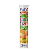 Wellvit Kids Vitamin C Çinko Ve Vitamin D3 20 Efervesan Tablet