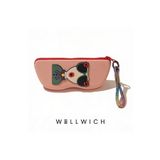 wellwich Silikon Kalemlik ve Gözlük Kılıfı Çok Amaçlı Fermuarlı Organizer Vişne -Kırmızı Fermuar Çantaya Takmalı Renkli Aksesuar