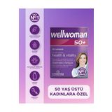 Wellwoman Demir,Biotin,Çinko,B Complex, D Vitamini İçeren 50 Yaş Üzeri Kadın Sağlığı Vitamini 30 Tablet