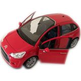 Welly 24013W 1/24 10 Kırmızı Citroen Oyuncak Araba