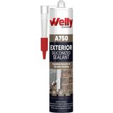 Welly A750 Exterior Silikon Mastik Beyaz 310ML