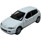 Welly Çek Bırak Araba 1:32 Honda Civic Eg6 - 43813 - Beyaz