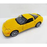 Welly Chevrolet Corvette 2007 Model 1/24 Ölçek Diecast Model Araba - Sarı