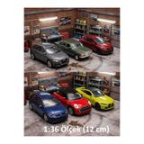 WELLY Diecast Metal Model Çek Bırak Oyuncak Araba (BMW,Mercedes,Renault,Audi,MINI,Volkswagen)