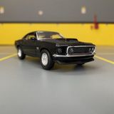 WELLY Ford Mustang Boss 429 1969 1/36 Ölçek Diecast Metal Model Araba Oyuncak Araba