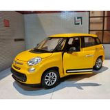 Welly Koleksiyon 1 / 24 Ölçek Fiat 500L Sarı Model Metal Araba