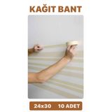 WELLY MASKELEME BANDI 24x30 KAĞIT BANT 10 ADET