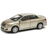 Welly Metal 2009 Toyota Corolla 1/36 Ölçek Çek Bırak Metal Model Oyuncak Araba Renkli