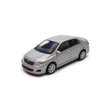 Welly Metal 2009 Toyota Corolla1/36 Ölçek Çek Bırak Metal Model Oyuncak Araba Gri